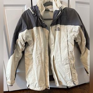NorthFace Ski Coat with removable fleece jacket.